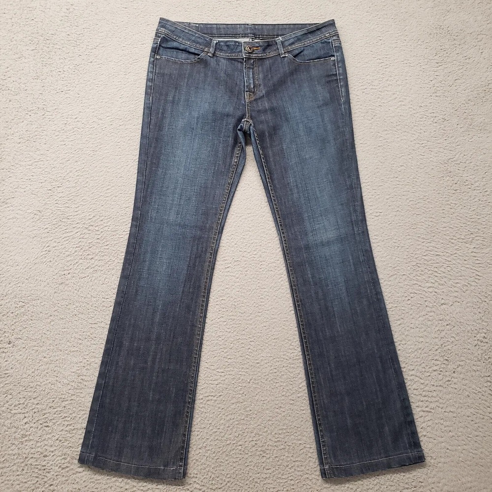Buffalo David Bitton Roxie Jeans Womens 32 Low Rise Straight Leg Casual Comfort‎